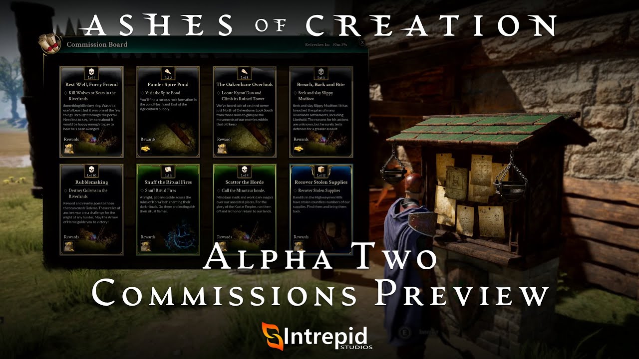 Ashes of Creation Alpha Two Unveils Dynamic Questing System 8